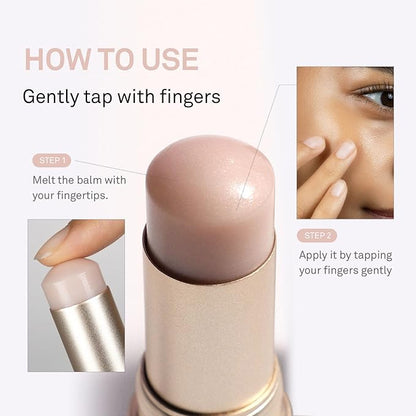 hince True Dimension Radiance Balm 10g - Shimmer Glow Face Highlighter Stick, Translucent Colors, Cream Blush Stick, Glass Skin in a Balm, Korean Beauty, Natural Makeup (CLEAR, TP001)