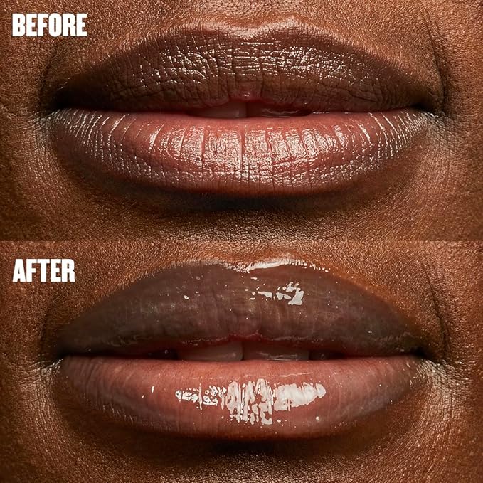 Soap & Glory SMP XXL Pillow Plump Lip Gloss - Hydrating, Plumping Lip Gloss for Full, Volumized Lips - Lip Plumper with a Chocolate Orange Scent & Vegan Formula - Nude In Town (10ml)