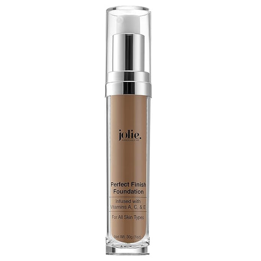 Jolie Perfect Finish Liquid Foundation Makeup SPF 15 Oil Free (MW4)