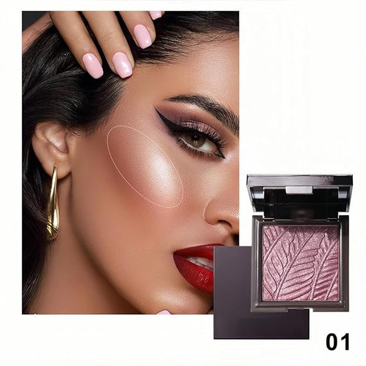 Face Sculpting Contour Palette 6 Colors Smooth Cream Matte Contour Pressed Powder Lightweight and Easy to Blend Contour Makeup (Color 01)
