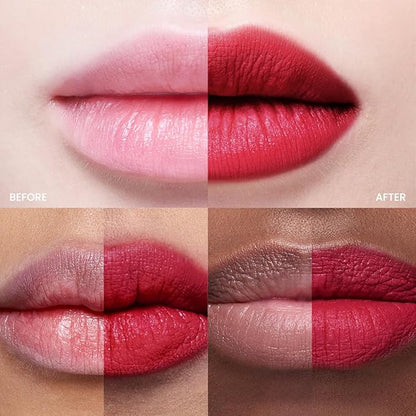 Peripera Ink the Velvet Lip Tint - High Pigment Color, Longwear, Weightless, Not Animal Tested, Gluten-Free, Paraben-Free (032 FUCHSIA RED)