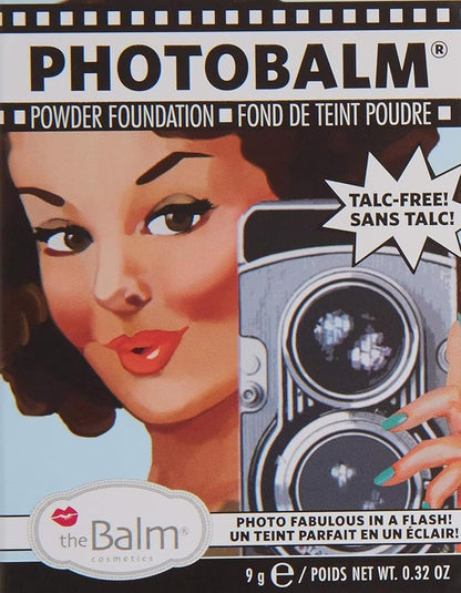theBalm PhotoBalm Talc Free Powder Foundation, Mid Medium