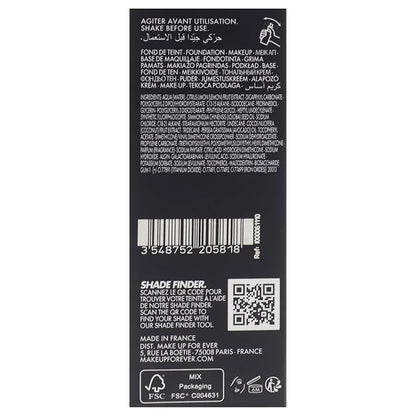 HD Skin Hydra Glow - 1N10 Ivory by Make Up For Ever for Women - 1 oz Foundation