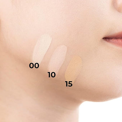 ANNA SUI Makeup Foundation - Beige - 15 - Base and Loose Powder - Conceals Skin Complexion and Texture - Brightens the Skin - Maximum Coverage - 0.35 oz.