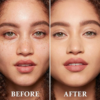 AirBrush Foundation Spray Set, Spray Foundation Makeup and Hydrating Face Air Primer Kit, Longwear Waterproof Liquid Matte Foundation Mist for Flawless Look (01 Natural)