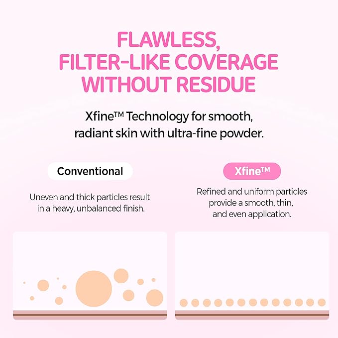 KLAVUU Actress Backstage Boosting Cushion Glow #23 Rich Ivory – Korean Cushion Foundation for Dry Skin, Long-Lasting Hydrating Coverage, Natural Dewy Glow, Smooth Glass Skin Effect, No Caking