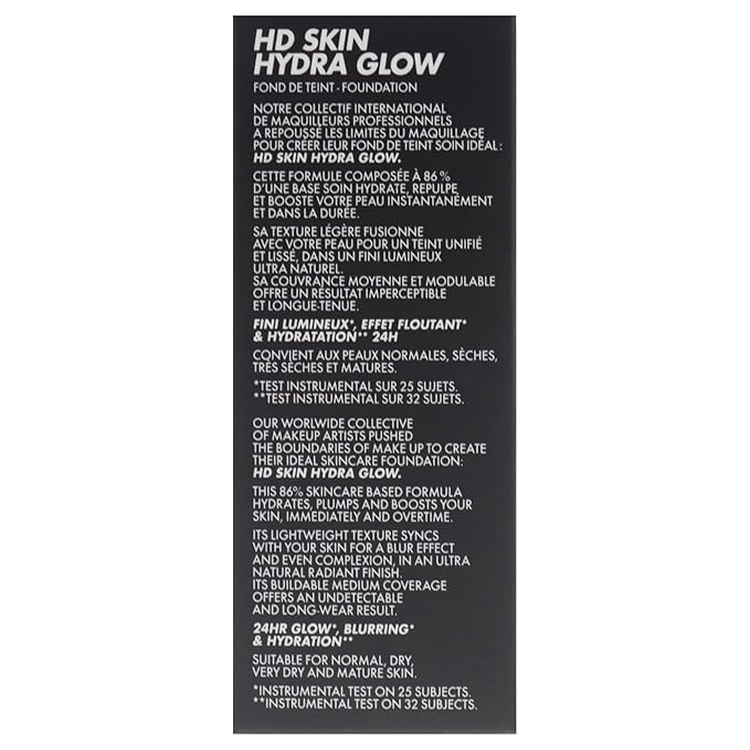 HD Skin Hydra Glow - 1N06 Porcelain by Make Up For Ever for Women - 1 oz Foundation