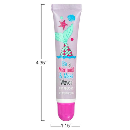 24pc Flavored Lip Gloss for Kids and Teens - Unicorn Themed Lip Gloss in Assorted Fruity Flavors, Unicorn Gifts for Girls, Teen Girls Party Favors, Non Toxic Makeup