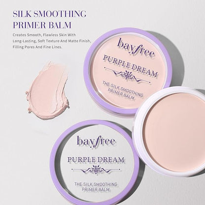 Silk Smoothing Primer Balm, Poreless Primer for Smooth & Flawless Skin, Soft Texture, Matte Finish & Cica Tiger Grass Color Correcting Treatment, Tinted Moisturizer for Face, Reduces Redness
