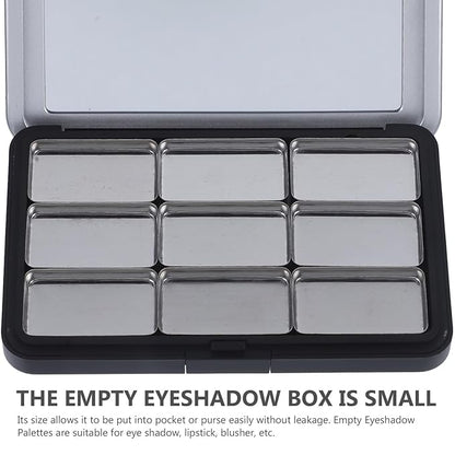 Empty Eyeshadow Palette Refillable Eyeshadow Palette Empty Makeup Palette Storage Box for Lipstick Blush
