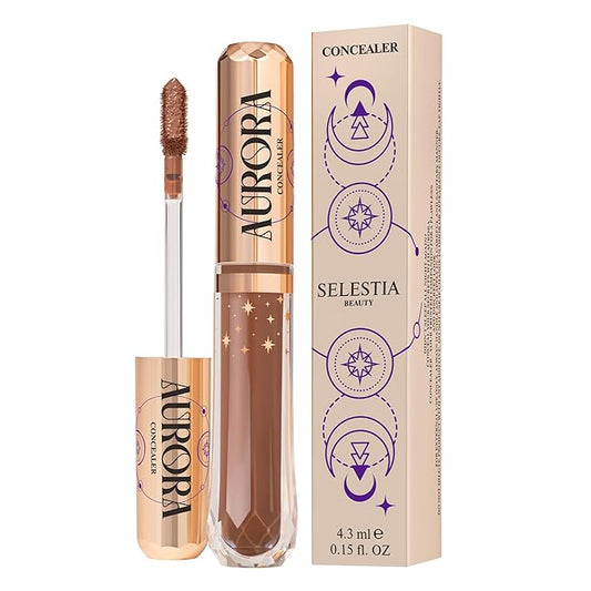 Under Eye Concealer for Dark Circles – Blendable & Long-Lasting Makeup Сoncealer – Seamless Finish – 0.15 Fl Oz (Cocoa)
