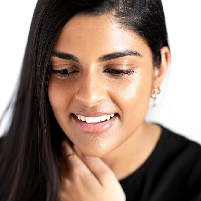 Ere Perez - Natural Oat Milk Liquid Foundation | Breathable, Buildable, Med-Full Coverage, Dewy | Peach Extract, Vitamin E | Vegan, Cruelty-Free, Clean Beauty (Brew | golden neutral, 1 fl oz | 30 ml)