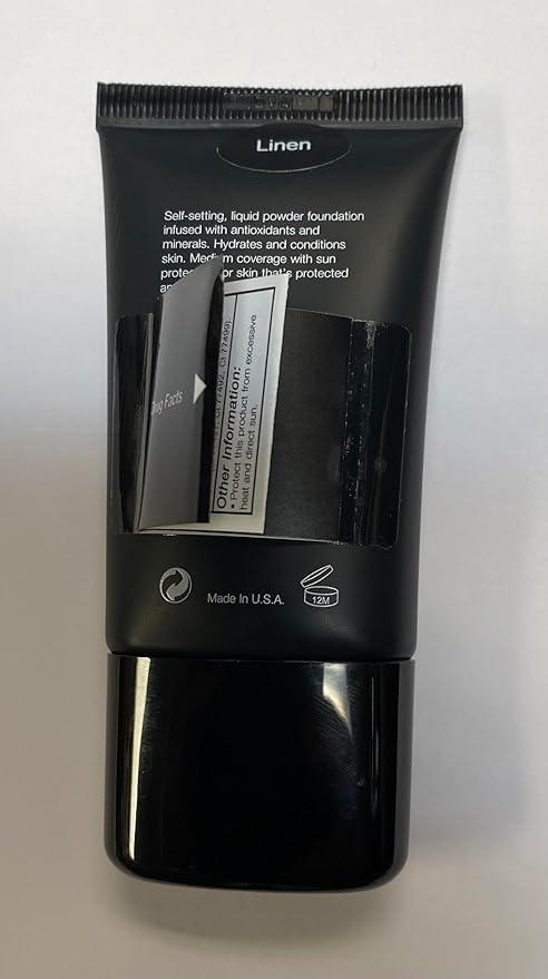 Jolie Mineral Liquid Powder Foundation SPF 15 1 Fl. Oz. Hypoallergenic - For All Skin Types (Linen)