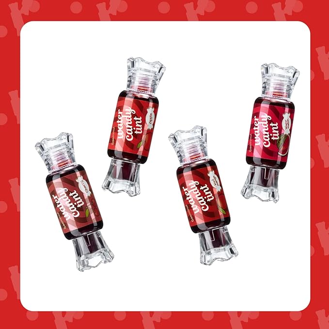 THESAEM Saemmul Water Candy Tint #2 Apple - High Pigment Long Lasting Lip Stain Juicy Fruity Vivid Colors – Transfer Proof, Weightless & Smudge Proof, 0.3 fl.oz.