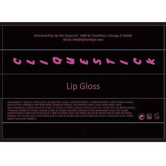 By The Clique"Frosted Sugar Cookie Premium Pink Glitter Gloss | New Formula | Perfect Texture…