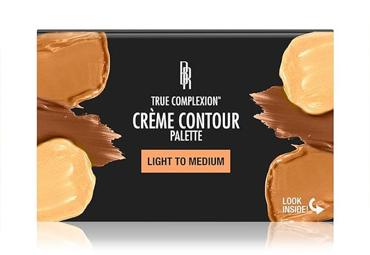 Black Radiance True Complexion Creme Contour Palette, Light to Medium, 7.5 Gram