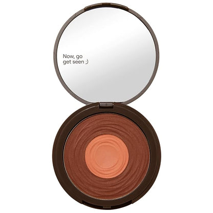 Live Tinted Hueskin Brightening Core Setting Powder - Hydrating, Shine Control Blurring Setting Powder Formulated with Hydrating Phytosqualane For A Natural Soft Matte Finish - Deep Shade