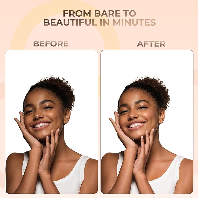 COCOA FOUNDATION Mineral Makeup (20 gram Size Jar) Matte Loose Powder Bare Face Cosmetics Full Coverage Long Lasting All Skin Types SPF 18