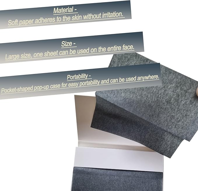 Makeup Fixer, Oil Soft Paper For GATSBY Paper Powder Oil Clear Sheet (3 Packs 70 Sheets)
