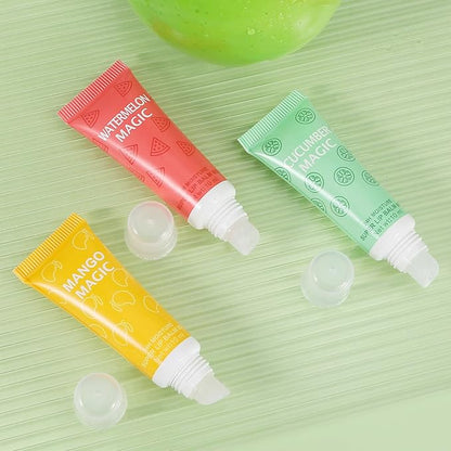 Boobeen Clear Lip Gloss Set, Fruity Lip Plumper Gloss And Lip Glow Oil, Non-Sticky And Long Lasting Lip Gloss For Women