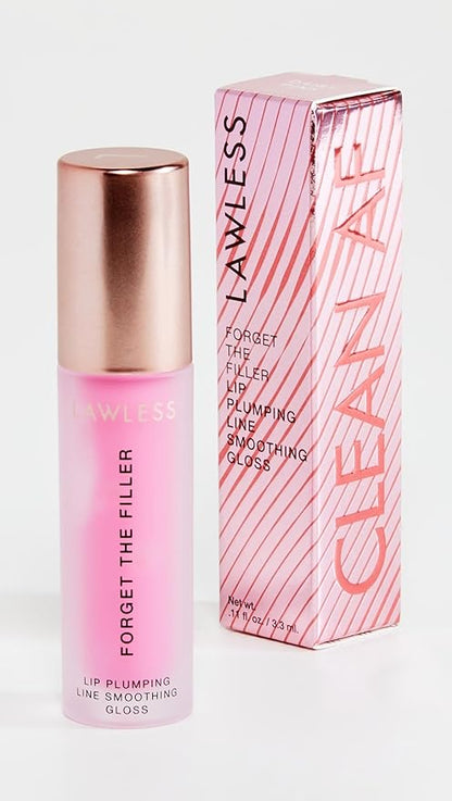 Women's Forget The Filler Lip Plumper Line Gloss, Daisy Pink, 0.11 Fl Oz (Pack of 1)