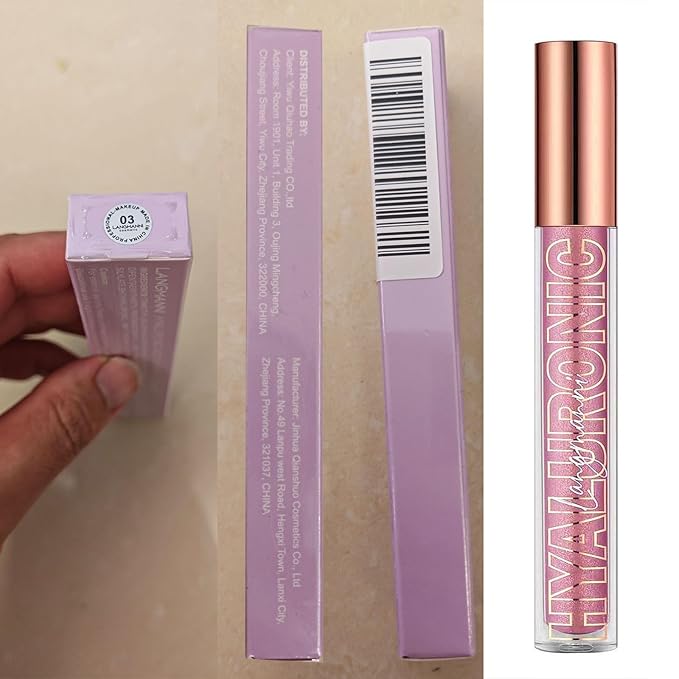 Nude Pink Lip Gloss Lip Plumper Gloss Tinted Glitter Lipgloss Lip Oil Teens Moisturizing Lipstick Lip Balm High Shine And Vegan Plumping Lip Gloss For Women Girls Long-Lasting Dry Lip Care (03)