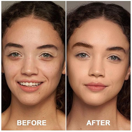 2pcs Matte Liquid Foundation,Full Coverage,Flawless Makeup, Minimizes Pores,Lightweight, 24Hr Long Wear,Waterproof,Oil-Control,Sweat-Proof