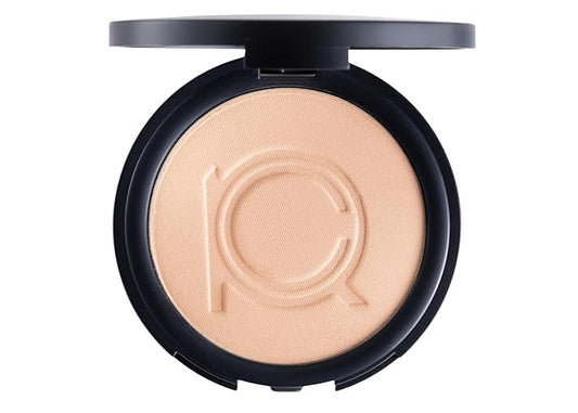 ioly's Beauty pressed powder foundation Compact with powder puff 0.49 OZ Makup fit me powder foundation Makeup full coverage foundation texture powder for men and woman