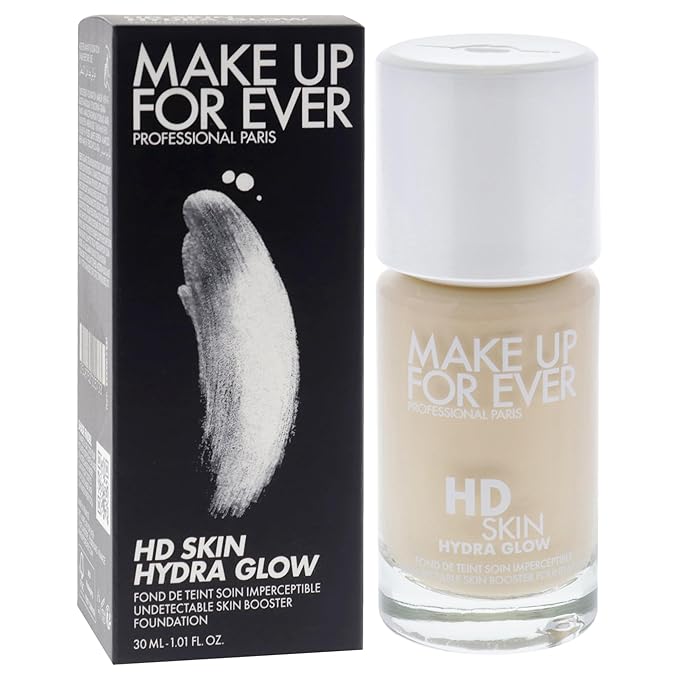 HD Skin Hydra Glow - 1Y00 Warm Shell by Make Up For Ever for Women - 1 oz Foundation