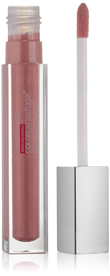 Maybelline New York Color Sensational High Shine Gloss, Glisten Up Pink, 0.17 Fluid Ounce