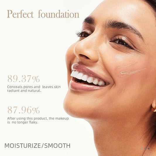 Hydrating Face Primer, Moisturizes Smooth Skin, Long-lasting Moisturizing Foundation Face Primer, Makeup Base Primer, Pores Fine Lines Minimizer with Glycerin, Green