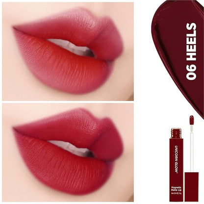 UNICORN GLOW Magnetic Matte Lip 06 Heels, 0.14 oz. / 4 g