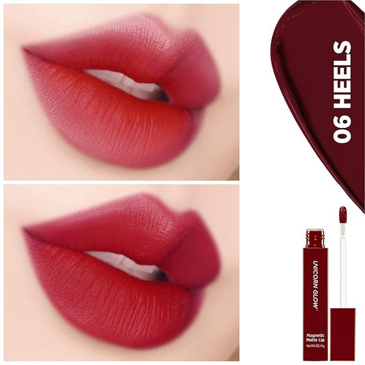UNICORN GLOW Magnetic Matte Lip 06 Heels, 0.14 oz. / 4 g