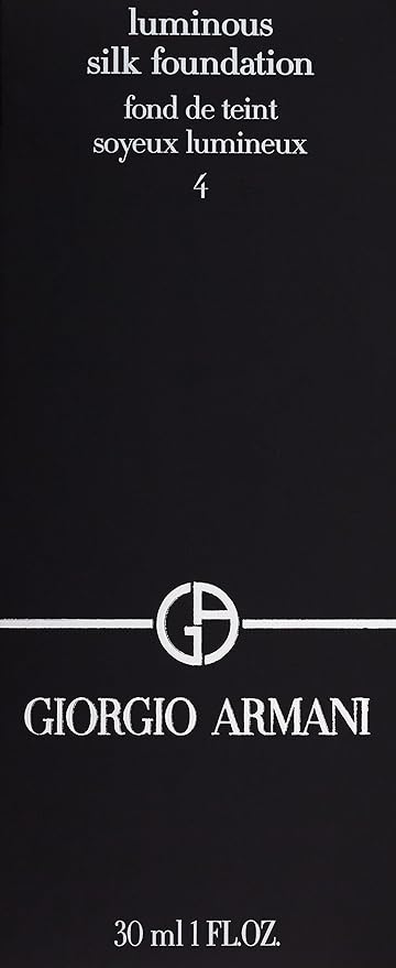 GIORGIO ARMANI Luminous Silk Foundation, 4 Light Golden, 1 Fl Oz