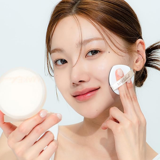 [Makeheal] 1.P.L Cushion with SPF 40 PA++, Conceal Blemishes and Reduce Redness, A Full and All-Day Wear Coverage with a Lightweight Formula & Semi Matte Finish, Korean Beauty & Skincare (19N - Purity)