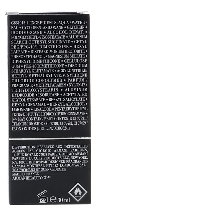 Armani 5.25 Luminous Silk 1.oz / 30 ml Foundation