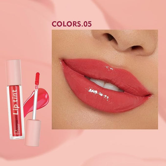 Water Lip Tint Stain, Long-Lasting Lip Tint for All-Day Wear, Moisturizing, Weightless and Non-sticky (05)