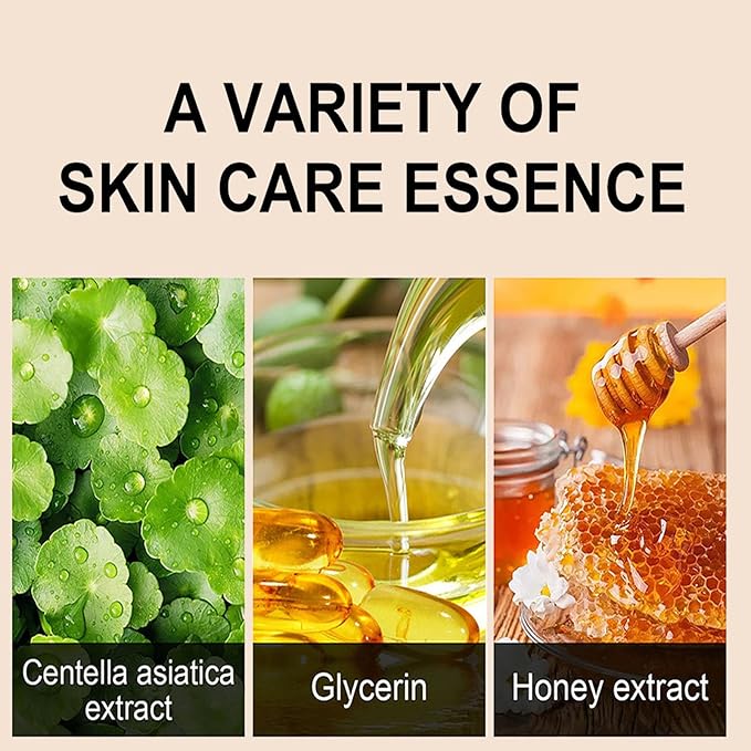 Hydrating CC Cream Foundation with Centella Asiatica - Multi-Purpose Pre-Makeup Primer Moisturizing Facial Concealer Sunscreen Full-Coverage CC Cream with SPF 25 (01)