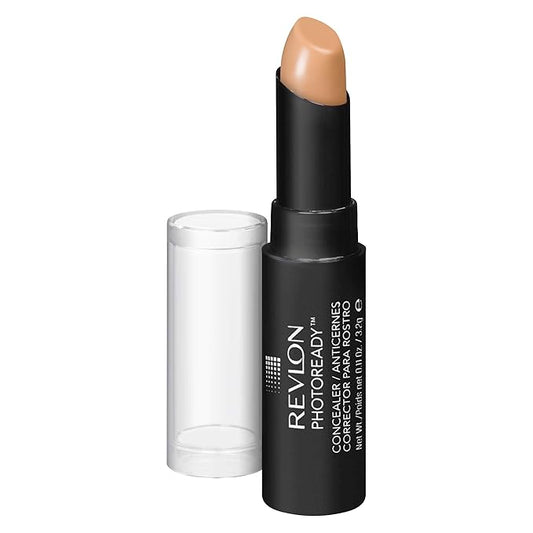 Revlon PhotoReady Concealer Stick, Creamy Medium Coverage Color Correcting Face Makeup, Deep (006), 0.16 oz