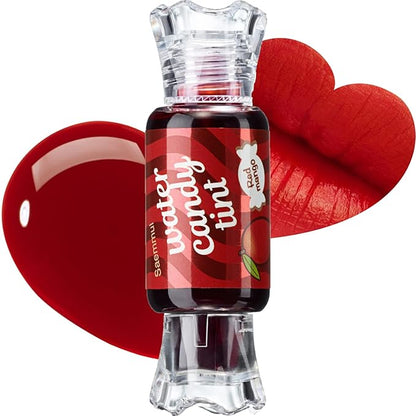 THESAEM Saemmul Water Candy Tint #3 Redmango - High Pigment Long Lasting Lip Stain Juicy Fruity Vivid Colors – Transfer Proof, Weightless & Smudge Proof, 0.3 fl.oz.