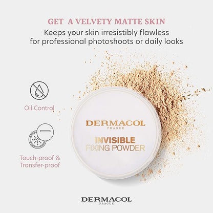 Dermacol Invisible Fixing Powder Color Natural