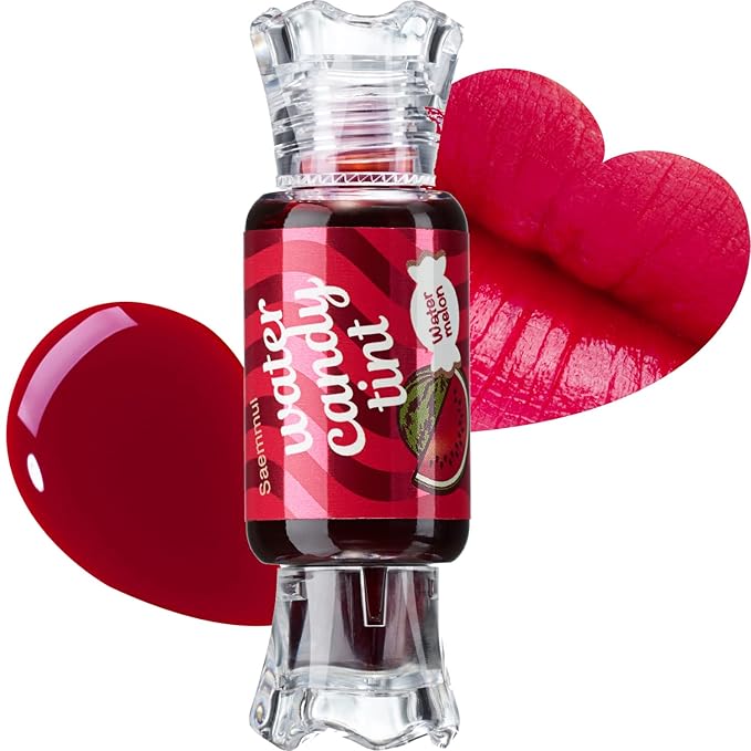 THESAEM Saemmul Water Candy Tint #5 Watermelon - High Pigment Long Lasting Lip Stain Juicy Fruity Vivid Colors – Transfer Proof, Weightless & Smudge Proof, 0.3 fl.oz.