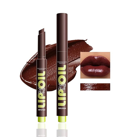 Juice Jelly Tinted Lip Oil, Glossy Dewy Glow Lip Color, Press Lipstick Moisturizing Lip Balm, Mirror Glass Lip Glaze Moisturizing Lipstick Solid Water Gloss Lip Tint, 08