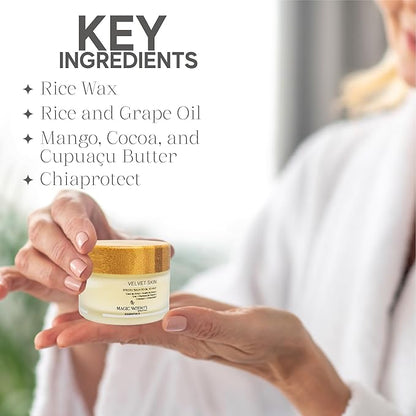 Effortlessly Remove Makeup with Velvet Skin Balm – Inspired by Colombian Women’s 2-Minute Routine – 1.4 fl oz