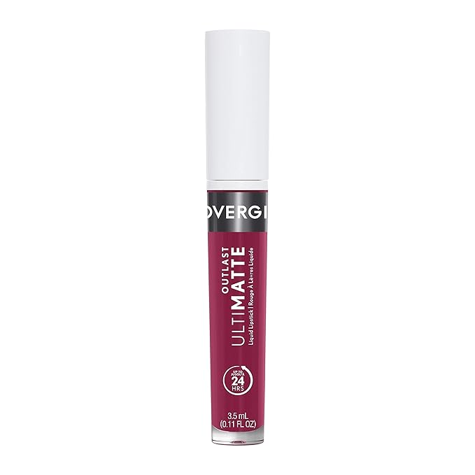 COVERGIRL Outlast Ultimatte One Step Liquid Lip Color, No Wine-ing, No Wine-Ing, 0.12 Fl Ounce