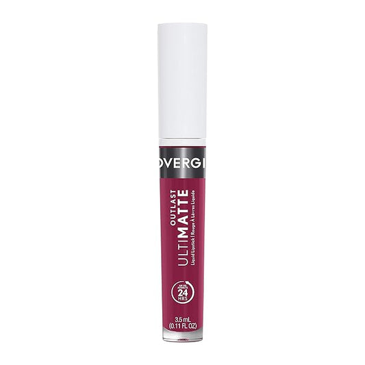 COVERGIRL Outlast Ultimatte One Step Liquid Lip Color, No Wine-ing, No Wine-Ing, 0.12 Fl Ounce