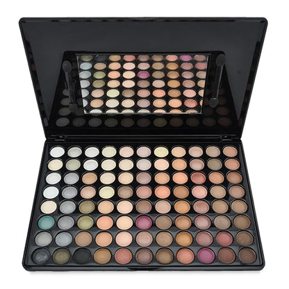 Pro 88 Colors Shimmer and Matte Eyeshadow Palette Eye Shadow Makeup Kit Cosmetic Contouring Kit #1