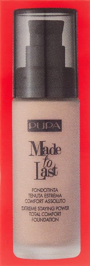 Made to Last Extreme Staying Power Foundation SPF 10-030 Porcelain by Pupa Milano for Women - 0.33 oz Foundation