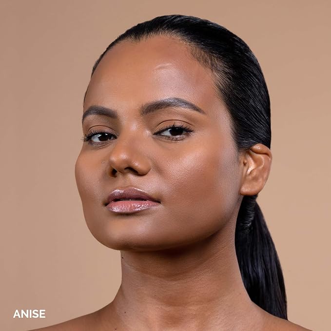 OFIR Skin Satin Medium Coverage Foundation | Lightweight Foundation Makeup with Vegan Formula | Blue Light Protection & Non-Creasing for Long-Lasting Wear | 1 FL OZ (Anise - Medium Deep Warm)