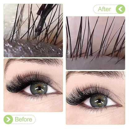 Eyelash Cleanser Concentrate Professional Lash Shampoo Foaming Cleanser DIY Paraben & Sulfate Free Non-lrritating Wash for Extensions Lashes with Salon Home Gardenia